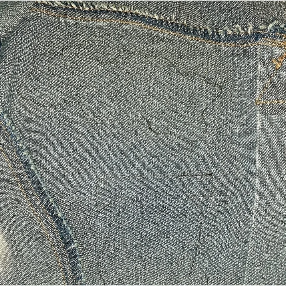 Custom St. John's Bay Rock N Roll Denim Ja…